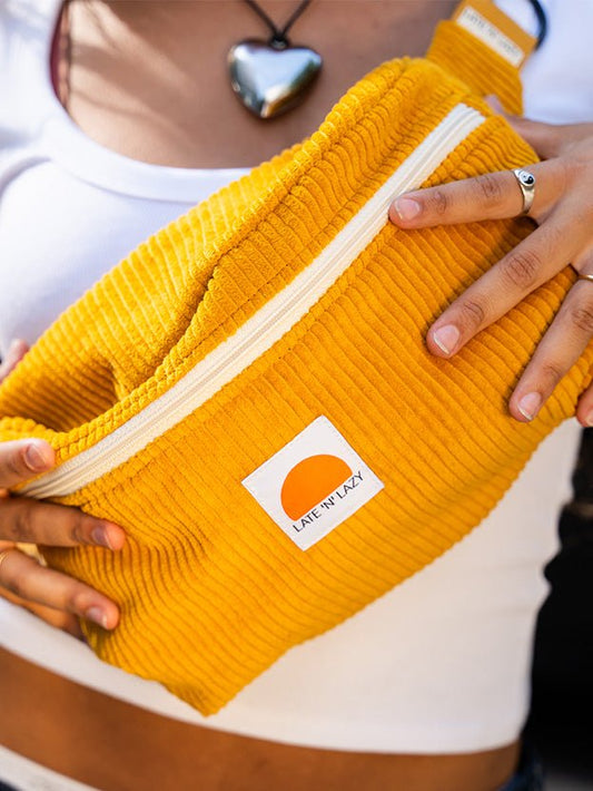 Crossbody Bag - Senfgelb - LATE 'N' LAZY -