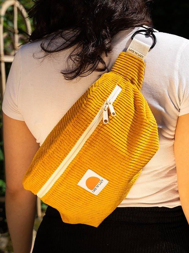 Crossbody Bag - Senfgelb - LATE 'N' LAZY -