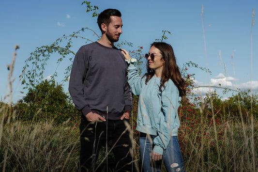 Men's Sweatshirt Classic - Anthrazit - LATE 'N' LAZY -