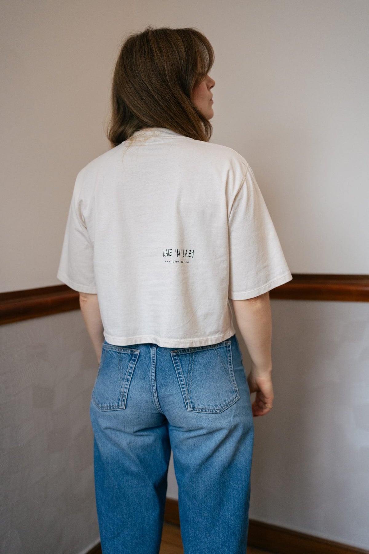 T-Shirt Cropped "ADULTING IS CANCELED" - LATE 'N' LAZY -